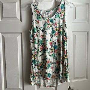 Agnes & Dora floral tank